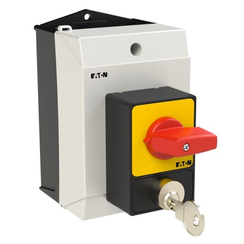 Eaton Paniekschakelaar, 3-polig, 20 A, Cilinderslotvergrendeling SVA, Frontp - Eaton 207085 r - 20064442
