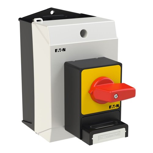 Eaton Paniekschakelaar, 3-polig, 20 A, Hangslotvergrendeling SVC, Frontplaat - Eaton 207086 r - 20064443