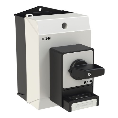 Eaton Omschakelaar, 4-polig, 20 A, Hangslotvergrendeling SVC, frontplaat AUT - Eaton 207097 r - 20064454