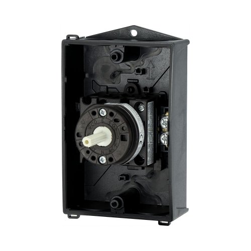 Eaton Omschakelaar, Contacten: 4, 20 A, Frontplaat: 1-2, 90 &deg;, vast, Opbouw - Eaton 207104 ldo - 20064458