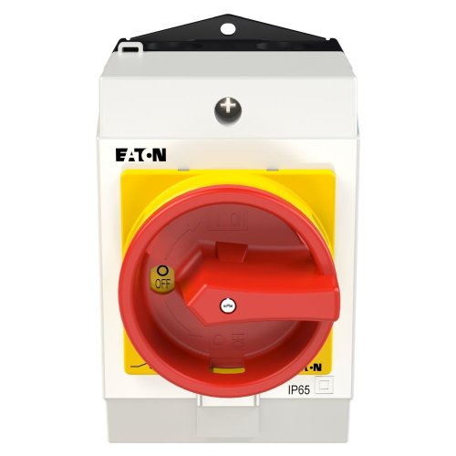 Eaton Hoofdschakelaar, 3-polig + 2MC + 1VC, 20 A, NOOD-UIT-functie, 90 &deg;, af - Eaton 207155 c - 20064509