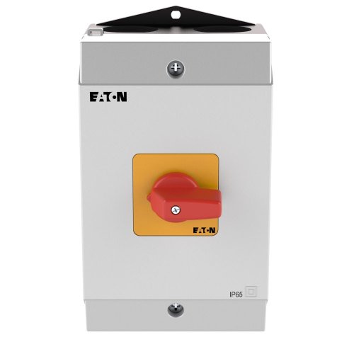 Eaton AAN-UIT-schakelaar, 2-polig, 32 A, NOOD-UIT-functie, 90 &deg;, Opbouw - Eaton 207166 c - 20064518