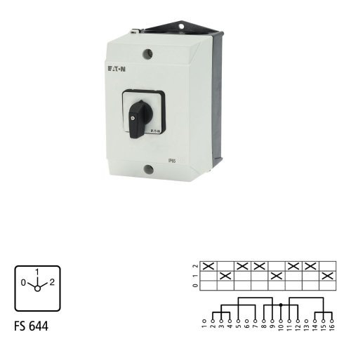EATON schakelaar dahlander 3p 32a T3-4-8440/I2 - Eaton 207196 l1 - 11004482