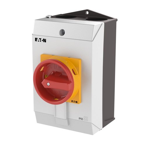 Eaton Hoofdschakelaar, 3-polig, 32 A, NOOD-UIT-functie, 90 &deg;, Opbouw - Eaton 207198 l - 20065791
