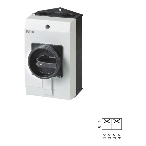 Eaton Hoofdschakelaar, 2-polig, 32 A, HOLD-functie, 90 &deg;, afsluitbaar in 0-s - Eaton 207199 l1 - 20064543