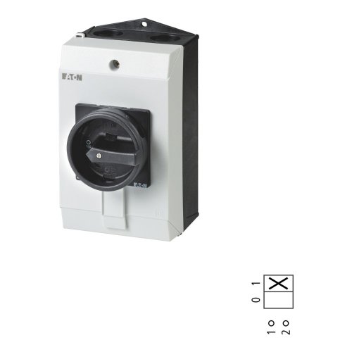 Eaton Hoofdschakelaar, 1-polig, 32 A, HOLD-functie, 90 &deg;, afsluitbaar in 0-s - Eaton 207201 l1 - 20064545