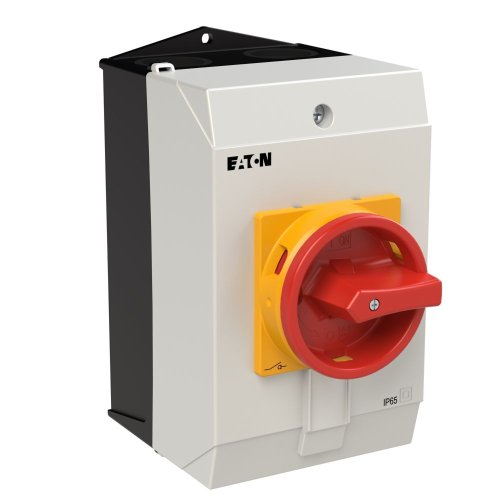 Eaton Hoofdschakelaar, 6-polig, 32 A, NOOD-UIT-functie, 90 &deg;, Afsluitbaar in - Eaton 207202 r - 20064552