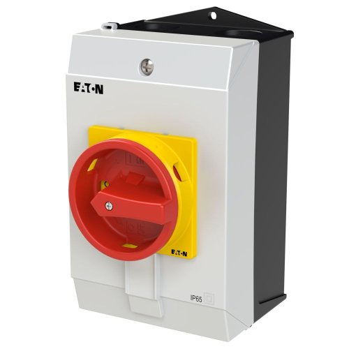 Eaton Hoofdschakelaar, 3-polig + 1MC + 1VC, 25 A, NOOD-UIT-functie, afsluitb - Eaton 207293 l - 20064623