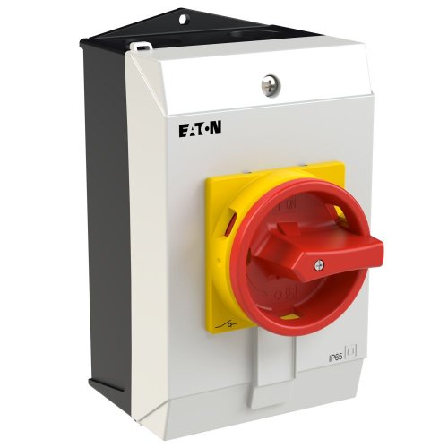Eaton Hoofdschakelaar, 3-polig + 1MC + 1VC, 25 A, NOOD-UIT-functie, afsluitb - Eaton 207293 r - 20064623