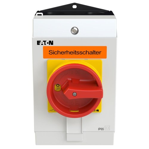 Eaton Veiligheidsschakelaar, 3-polig, 25 A, NOOD-UIT-functie, Afsluitbaar in - Eaton 207308 c - 20064634