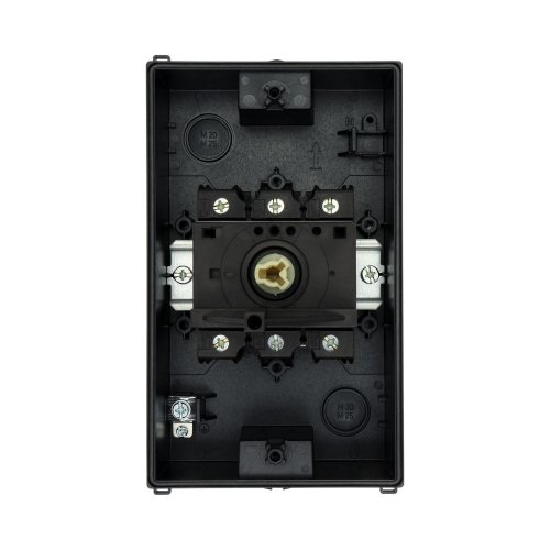 Eaton Hoofdschakelaar, +kast, 3p, 63A, greep zwart, afsluitbaar - Eaton 207336 do - 20064661