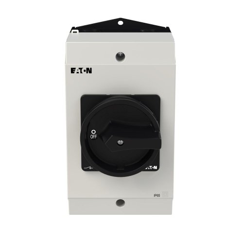 Eaton Hoofdschakelaar, +kast, 3p, 63A, greep zwart, afsluitbaar - Eaton 207337 c - 20064661