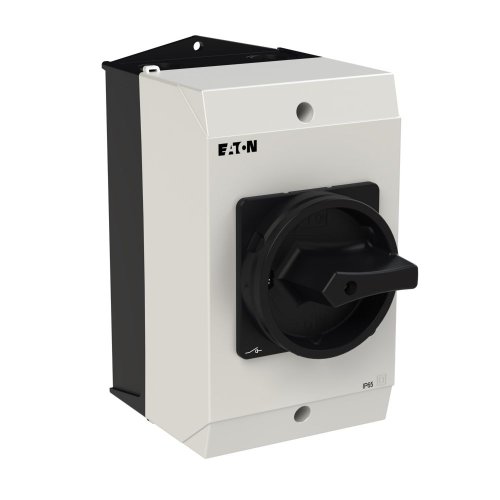 Eaton Hoofdschakelaar, +kast, 3p, 63A, greep zwart, afsluitbaar - Eaton 207337 r - 20064661