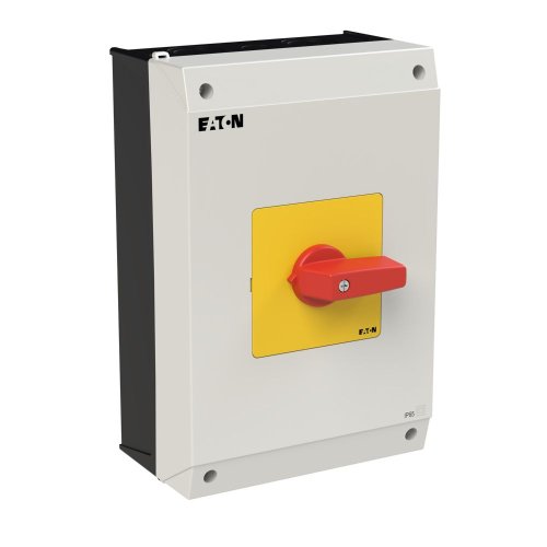 Eaton AAN-UIT-schakelaar, 3-polig, 63 A, NOOD-UIT-functie, Opbouw - Eaton 207357 r - 20064677