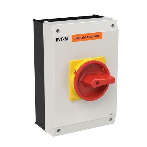 Eaton Veiligheidsschakelaar, 3-polig + 1MC + 1VC, 63 A, NOOD-UIT-functie, af - Eaton 207365 r - 20064682