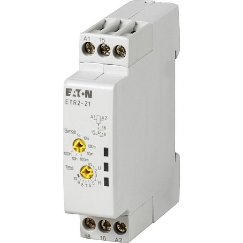 Eaton Tijdrelais ETR2-21,(24-240VAC50/60HZ, 24-48VDC), Inschakelwis, 1 wiss. - Eaton 2100pic 136 - 20066869