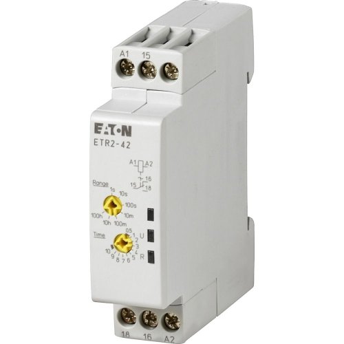 Eaton Tijdrelais ETR2-42,(24-240VAC50/60HZ, 24-48VDC), Knipp, 1 wiss. - Eaton 2100pic 138 l - 20066870