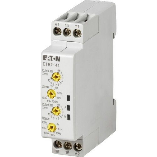 Eaton Tijdrelais ETR2-44, (24-240VAC50/60HZ, 24-48VDC), Knipp, 2 tijd,1wiss. - Eaton 2100pic 140 l - 20066872