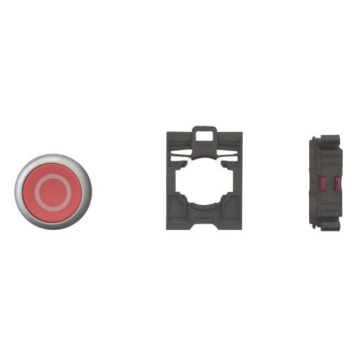 Eaton Toets, 1V vlak, rood, frontbevestiging - Eaton 216510 c - 20065038