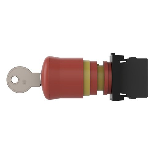 Eaton NOOD-UIT, 38mm, 0M + 1V, sleutelontgrendeld, onverlicht - Eaton 216514 c - 20065040