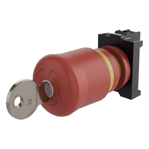 Eaton NOOD-UIT, 38mm, 0M + 1V, sleutelontgrendeld, onverlicht - Eaton 216514 l - 20065040