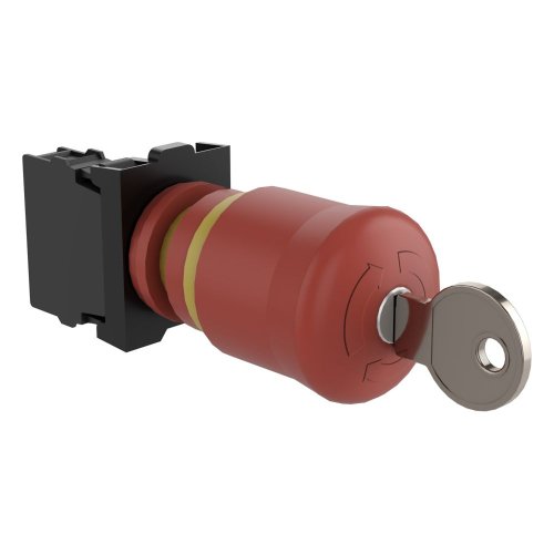 Eaton NOOD-UIT, 38mm, 0M + 1V, sleutelontgrendeld, onverlicht - Eaton 216514 r - 20065040