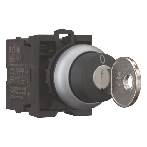Eaton Sleutelschakelaar, 1M+1V, 2 standen, frontbevestiging - Eaton 216517 r - 20065043