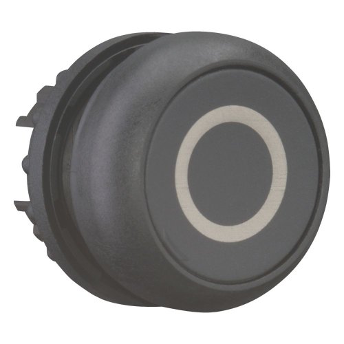 Eaton Drukknop, vlak, zwart 0, terugverend - Eaton 216633 r - 20065119