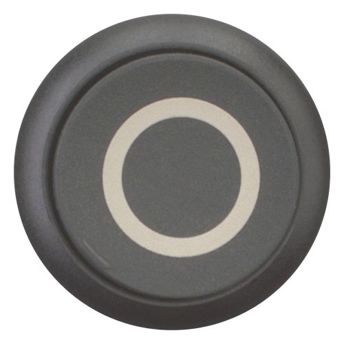Eaton Drukknop, hoog, zwart 0, vast - Eaton 216660 c - 20065182