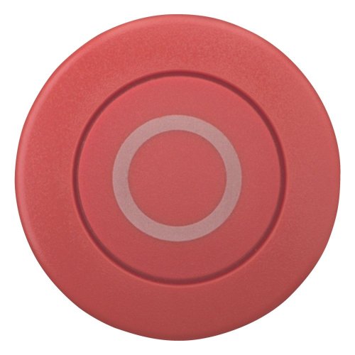 Eaton Paddestoeldrukknop, rood 0, terugverend - Eaton 216721 c - 20065208