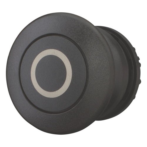 Eaton Paddestoeldrukknop, zwart 0, terugverend - Eaton 216725 l - 20065212