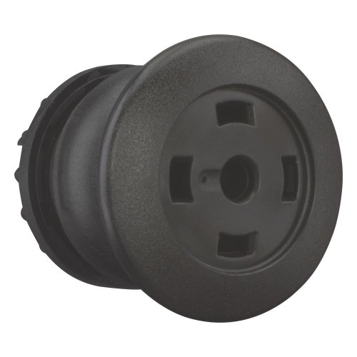 Eaton Paddestoeldrukknop, zwart, zonder toetsplaat, terugverend - Eaton 216730 r - 20065217