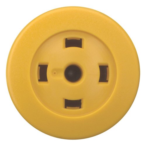 Eaton Paddestoeldrukknop, geel, zonder toetsplaat, vast - Eaton 216739 c - 20065254