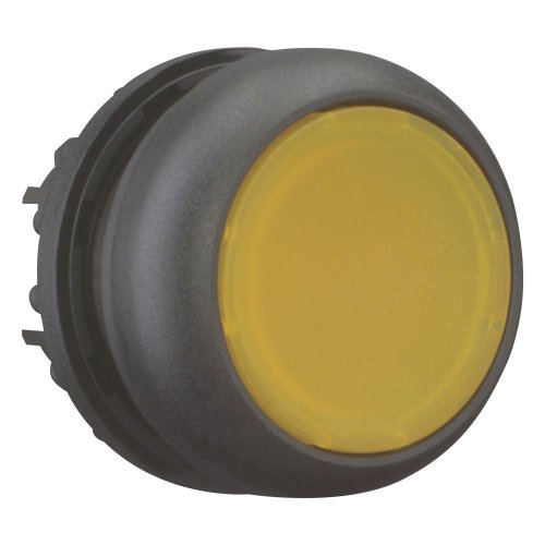 Eaton Signaaldrukknop, vlak, geel, terugverend - Eaton 216930 r - 20065380