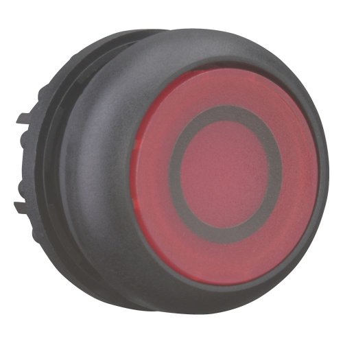 Eaton Signaaldrukknop, vlak, rood 0, terugverend - Eaton 216937 r - 20065387