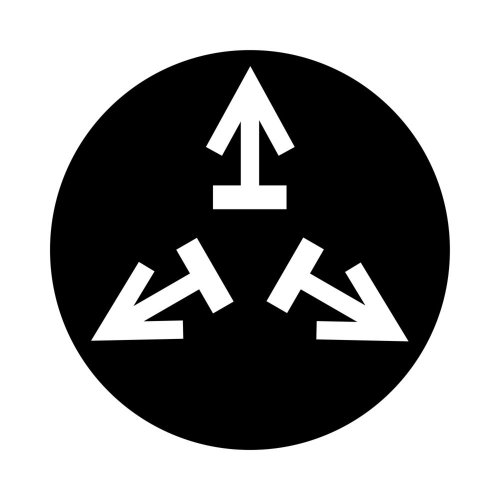 Eaton Indicatieplaatje, vlak zwart, symbool wissen - Eaton 218181 c - 20065473