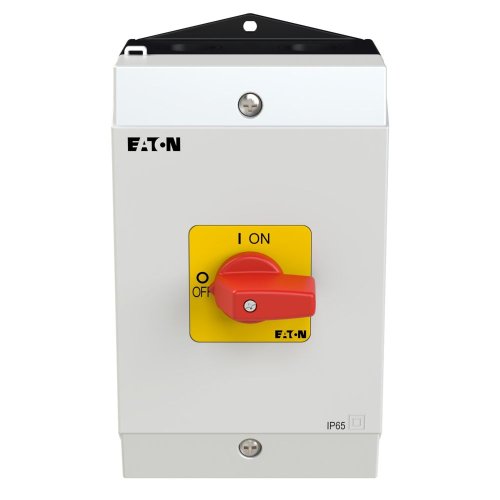 Eaton AAN-UIT-schakelaar, 3-polig, 25 A, NOOD-UIT-functie, Opbouw, hardspieg - Eaton 227864 c - 20065864