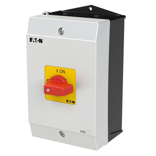 Eaton AAN-UIT-schakelaar, 3-polig, 25 A, NOOD-UIT-functie, Opbouw, hardspieg - Eaton 227864 l - 20065864