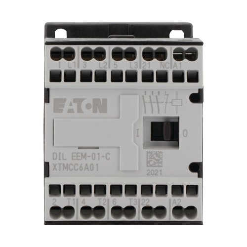 Eaton Magneetschakelaar DILEEM-01-C(230V50HZ,240V60HZ) 3kW, 0m, 1v, veerklem - Eaton 230135 c - 20065944