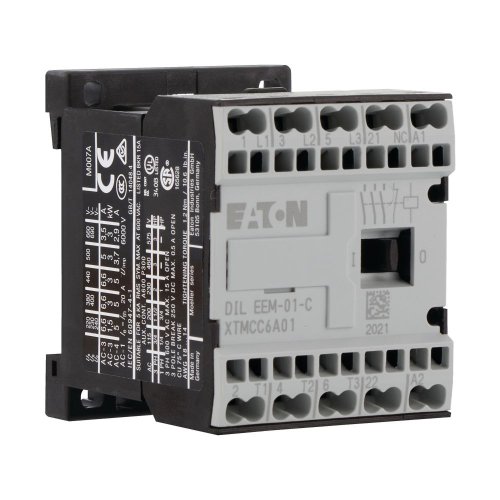 Eaton Magneetschakelaar DILEEM-01-C(230V50HZ,240V60HZ) 3kW, 0m, 1v, veerklem - Eaton 230135 r - 20065944
