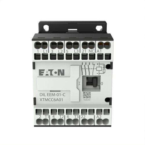 Eaton Magneetschakelaar DILEEM-01-G-C(24VDC) 3kW, 0m, 1v, veerklem - Eaton 230155 c - 20065945