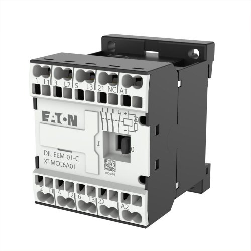 Eaton Magneetschakelaar DILEEM-01-G-C(24VDC) 3kW, 0m, 1v, veerklem - Eaton 230155 l - 20065945