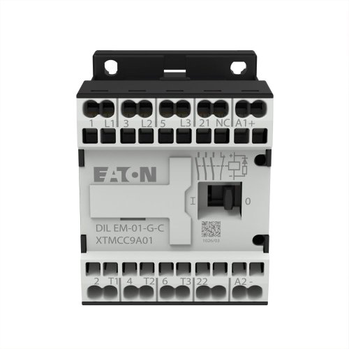 Eaton Magneetschakelaar DILEM-01-G-C(24VDC) 4kW, 0m, 1v, veerklem - Eaton 230167 c - 20065949