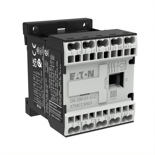 Eaton Magneetschakelaar DILEM-01-G-C(24VDC) 4kW, 0m, 1v, veerklem - Eaton 230167 r - 20065949