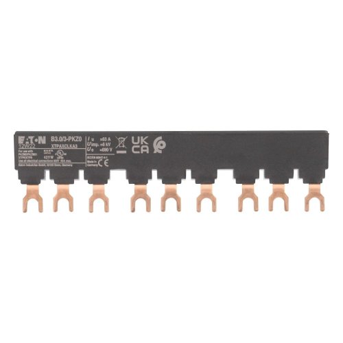 Eaton Kamrail B3.0/3-PKZ0 - 3P - 63 A - - mm2 - Vork - Lengte 135 mm - - Eaton 232289 c - 20066072