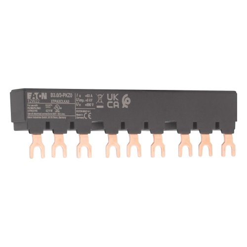 Eaton Kamrail B3.0/3-PKZ0 - 3P - 63 A - - mm2 - Vork - Lengte 135 mm - - Eaton 232289 r - 20066072