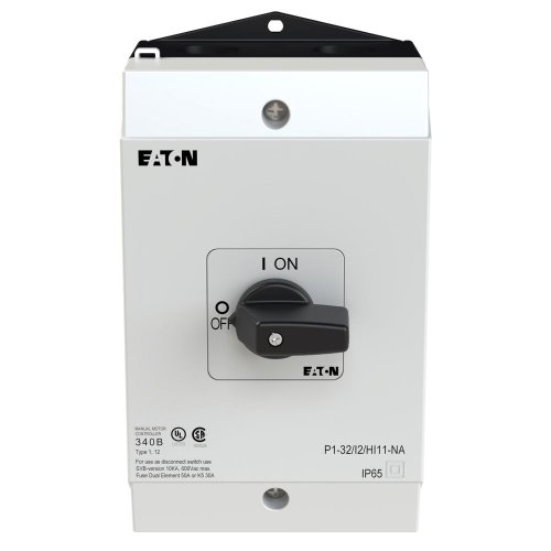 Eaton AAN-UIT-schakelaar, 3-polig + 1MC + 1VC, 32 A, opbouw, UL/CSA - Eaton 237541 c - 20066149