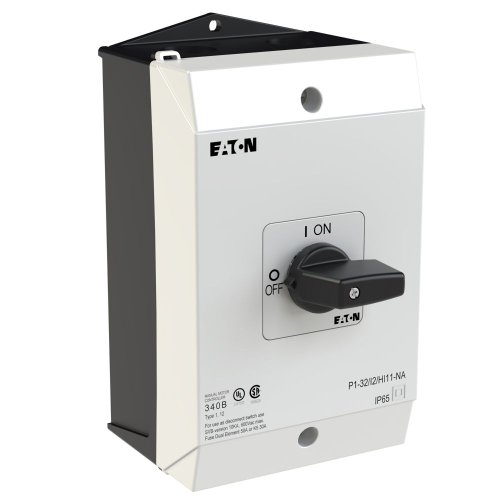 Eaton AAN-UIT-schakelaar, 3-polig + 1MC + 1VC, 32 A, opbouw, UL/CSA - Eaton 237541 r - 20066149