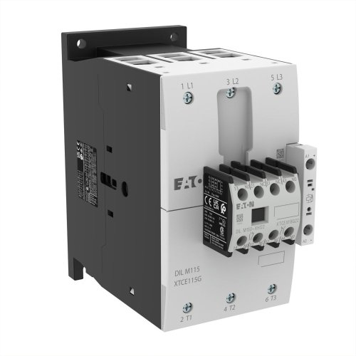 Eaton Magneetschakelaar DILM115(RDC24) (24-27VDC), 55kW, 2m, 2v - Eaton 239581 r - 20066241