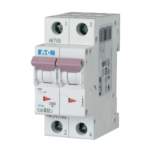 Eaton Installatie-automaat (MCB) PLSM, 32A, 2P, C-kar., 10ka - Eaton 242382 l - 20066552